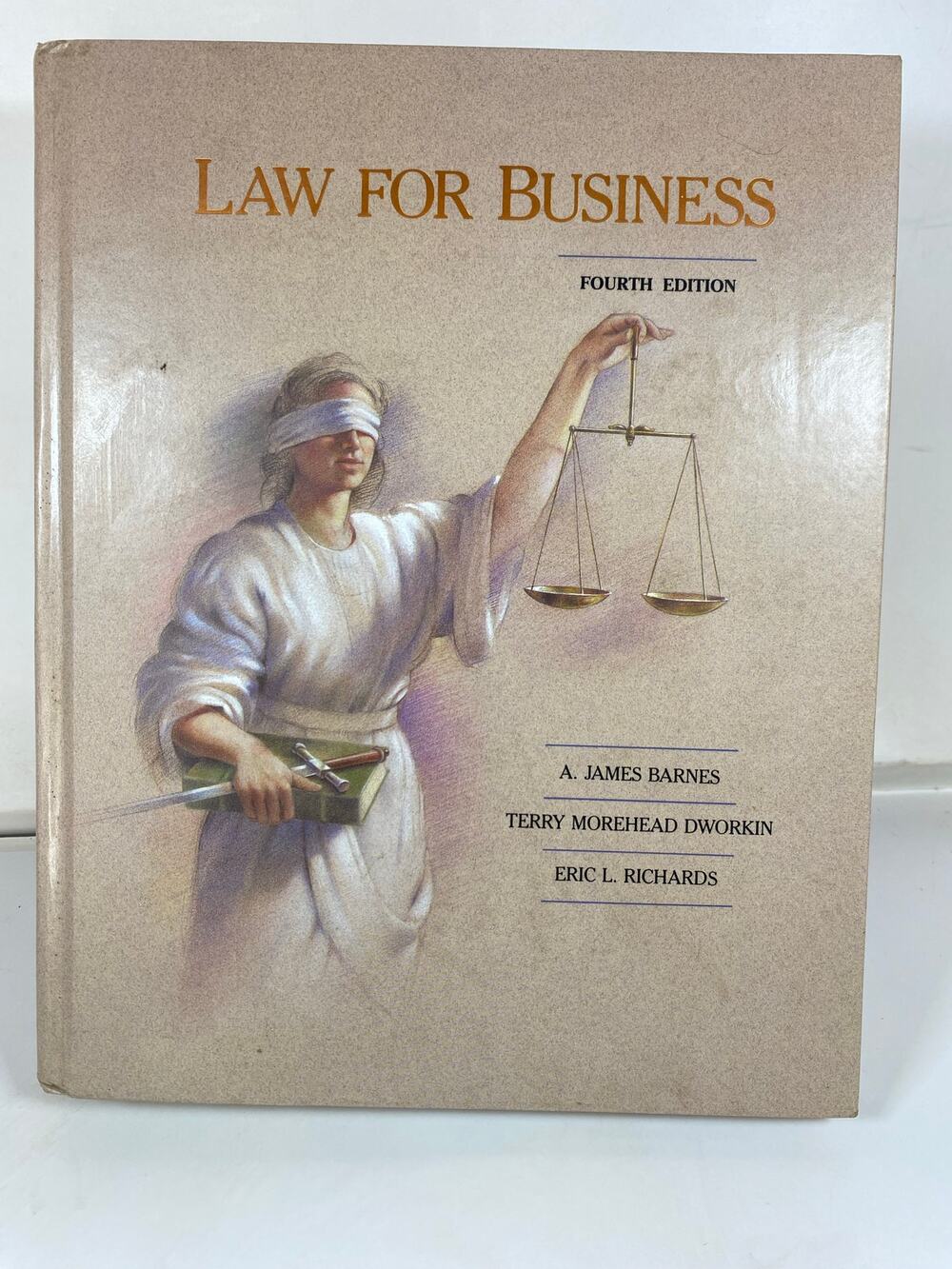 Law for Business by Barnes, Dworkin, and Richards, Fourth Edition.